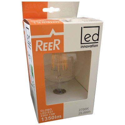 REER E27 LAMPADA GLOBO G95