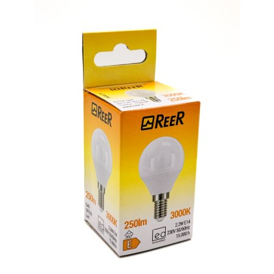 REER E14 LAMPADA SFERA LED
