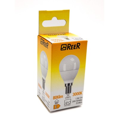 REER E14 LAMPADA SFERA LED