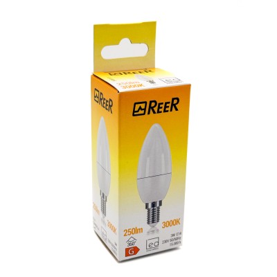 REER E14 LAMPADA CANDELA LED