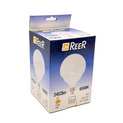 REER E27 LAMPADA GLOBO LED