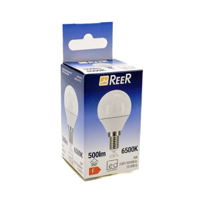 REER E14 LAMPADA SFERA LED