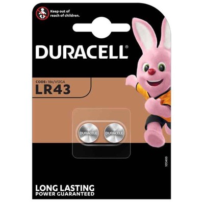 DURACELL BATTERIE LR43 B2