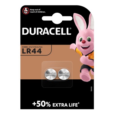 DURACELL BATTERIE LR44 B2