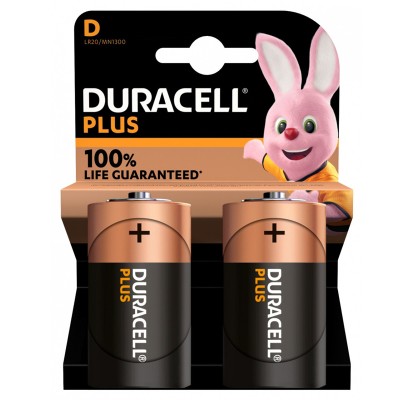 DURACELL BATTERIE PLUS D