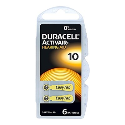 DURACELL BATTERIE DA10 B6