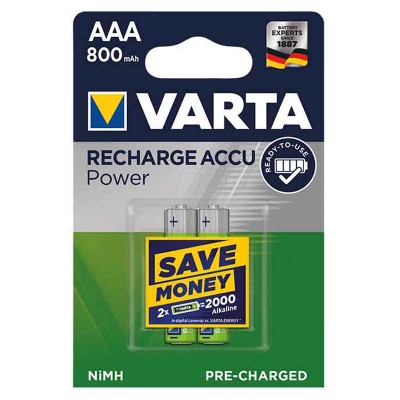 VARTA BATTERIE RICARICABILI