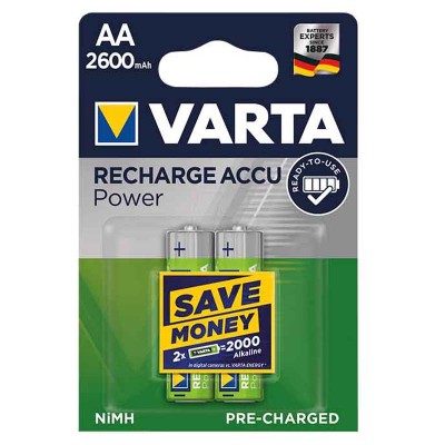 VARTA BATTERIE RICARICABILI AA