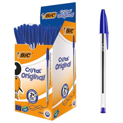 BIC PENNE CRISTAL BLU