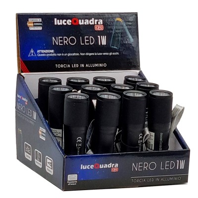 CFG TORCIA LED IN ALLUMINIO 1W