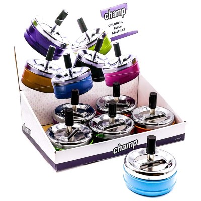 CHAMP POSACENERE PUSH ASHTRAY