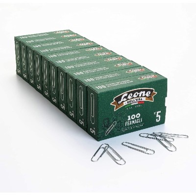 LEONE FERMAGLI N5 10X100PZ