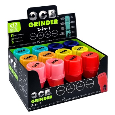 OCB PLASTIC GRINDER 2-in-1