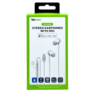 TEKMEE AURICOLARI BL IPHONE
