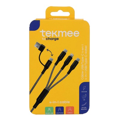 TEKMEE CAVO BL 1M 4IN1