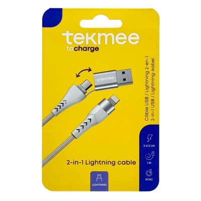 TEKMEE CAVO BL 1M 2IN1