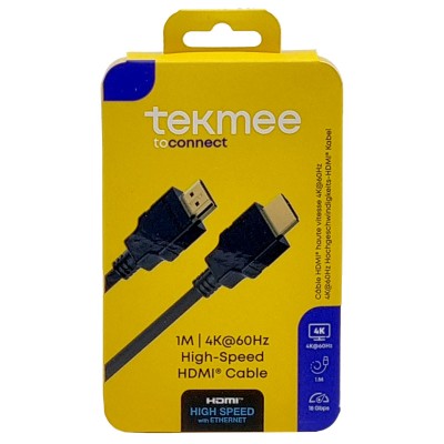 TEKMEE CAVO BL 1M HDMI 4K 60HZ