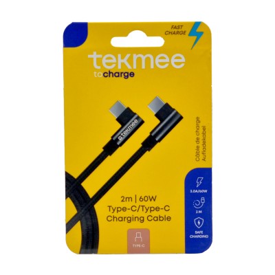 TEKMEE CAVO BL 2M TYPEC/TYPEC