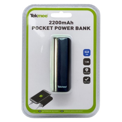 TEKMEE POWERBANK BL 2200MAH