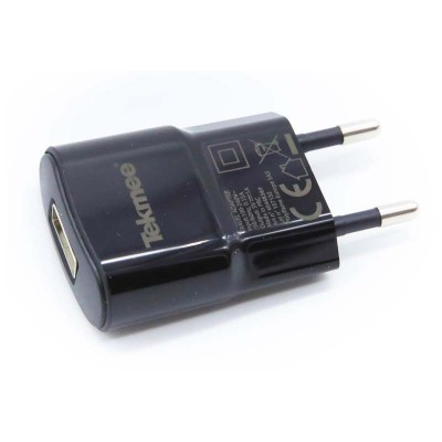 TEKMEE CARICATORE BK 1USB NERO