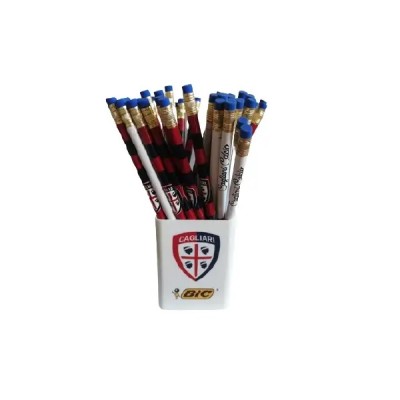 CAGLIARI CALCIO BIC MATITA CON