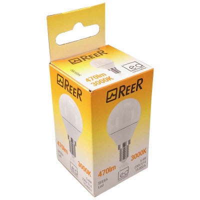 REER E14 LAMPADA SFERA LED