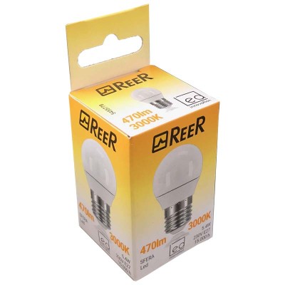 REER E14 LAMPADA SFERA LED