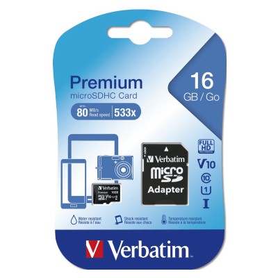 VERBATIM MICRO SD CON