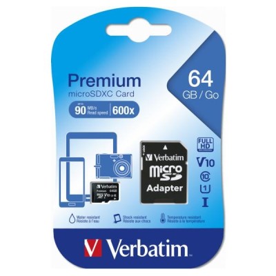VERBATIM MICRO SD CON