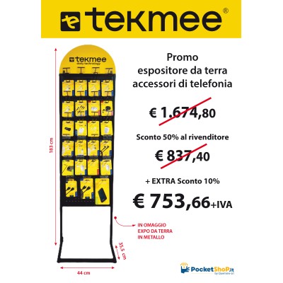 TEKMEE PROMO ESPOSITORE DA