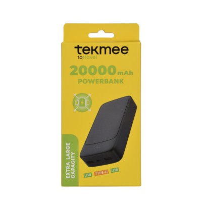 TEKMEE POWER BANK BL 20000MAH