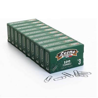LEONE FERMAGLI N3 10X100PZ